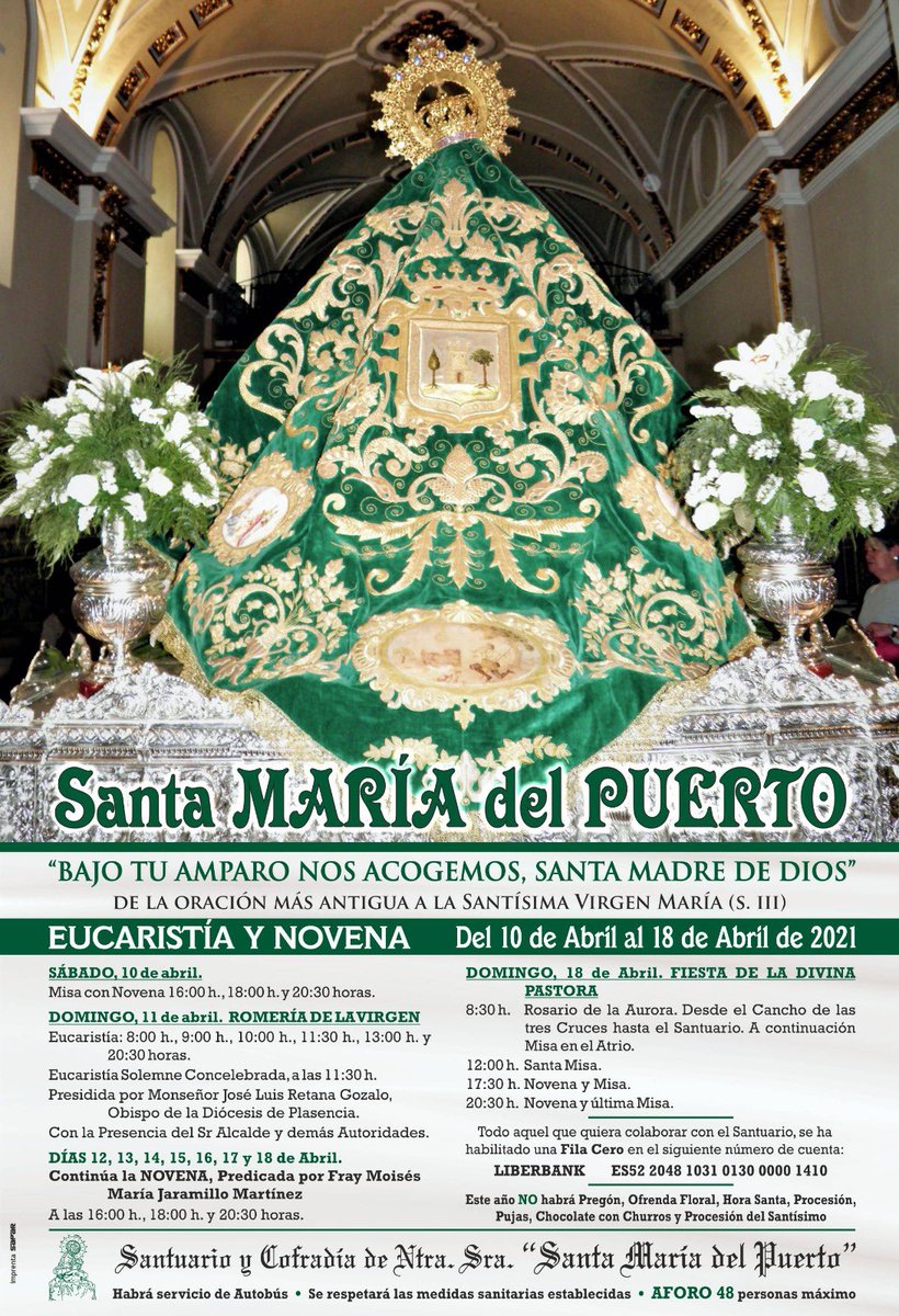 Romería de la Virgen del Puerto 2021 Plasencia